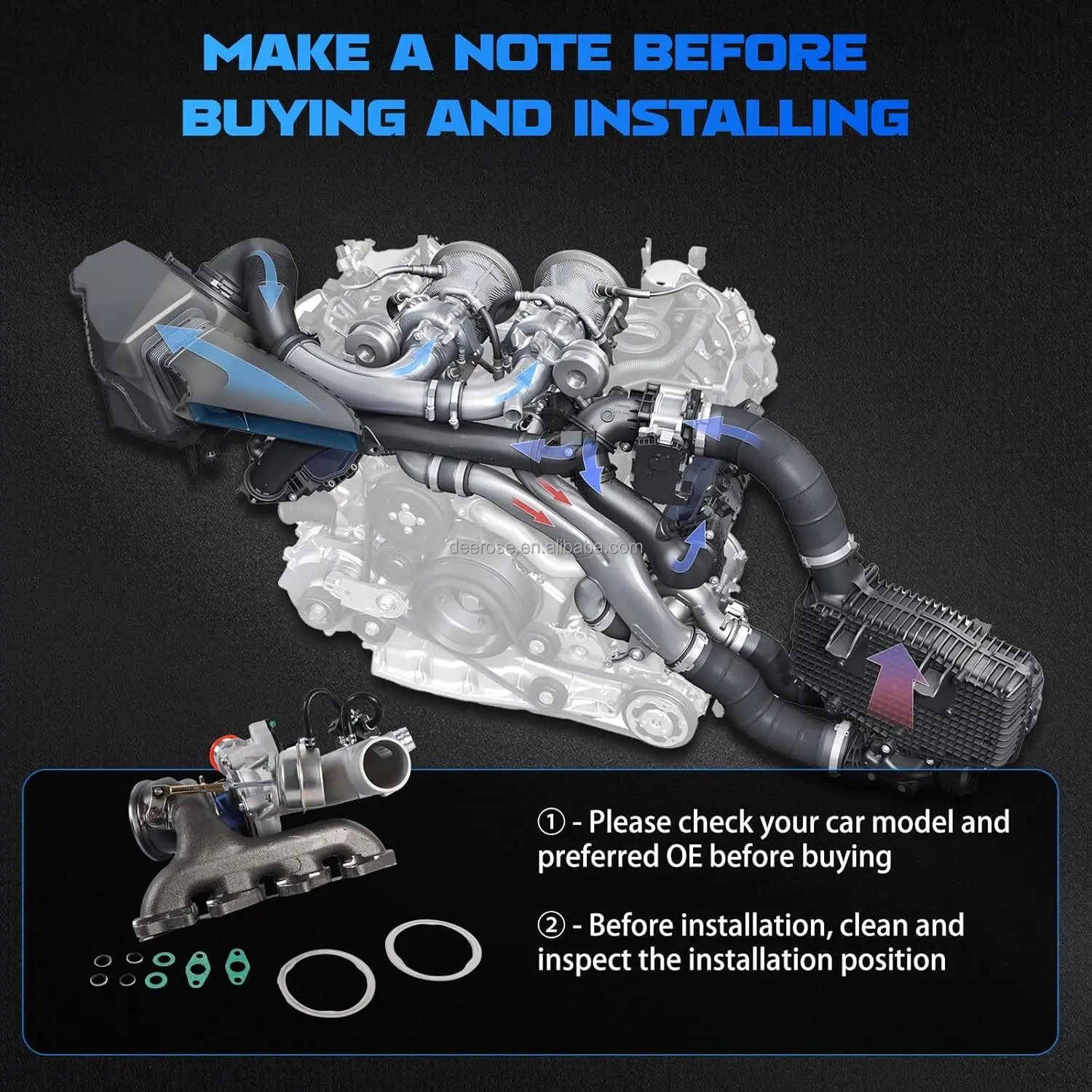 55565353 turbocompresor Chevrolet Cruze 1.4 (2011-2013) - imagen 4
