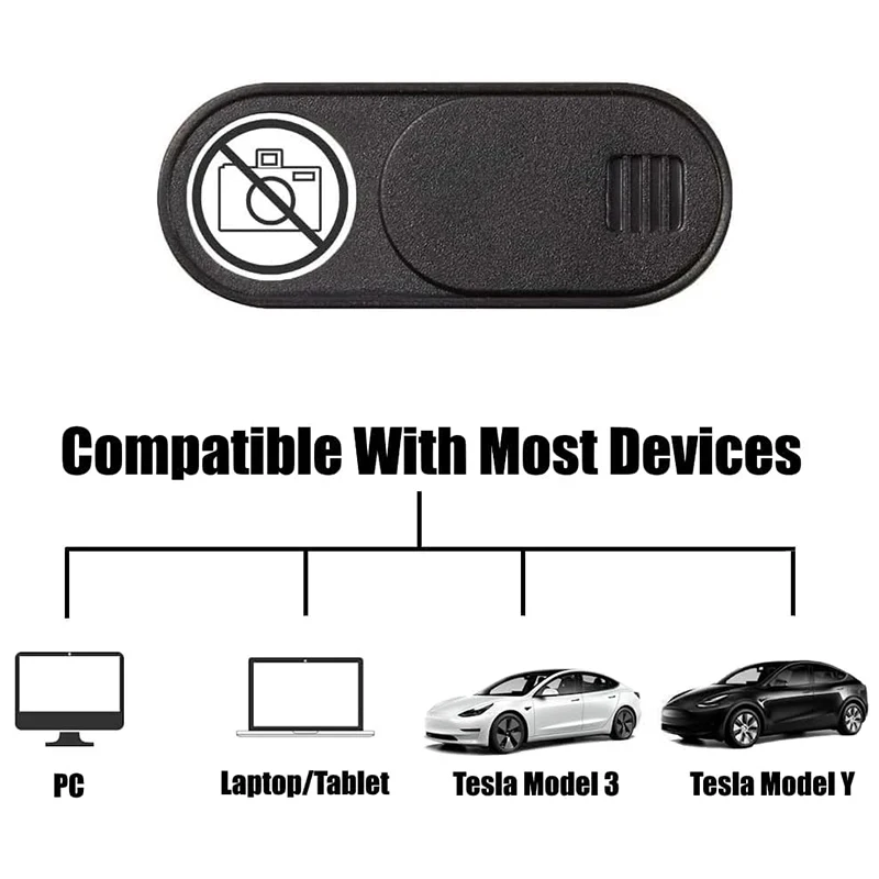 Protector de privacidad cámara deslizante Tesla Model Y y Model 3 - imagen 4