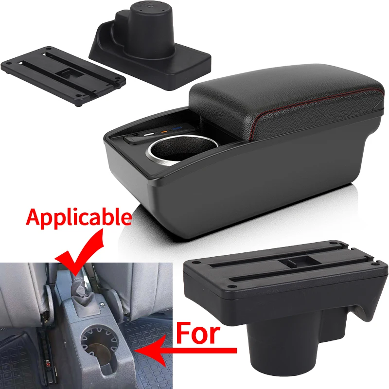 Caja de reposabrazos Opel Astra H con portavasos para consola - imagen 2