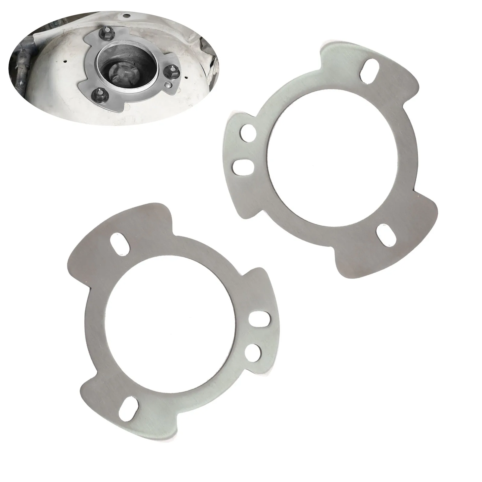 Placas refuerzo torre choque delantero BMW E46 2002-2006