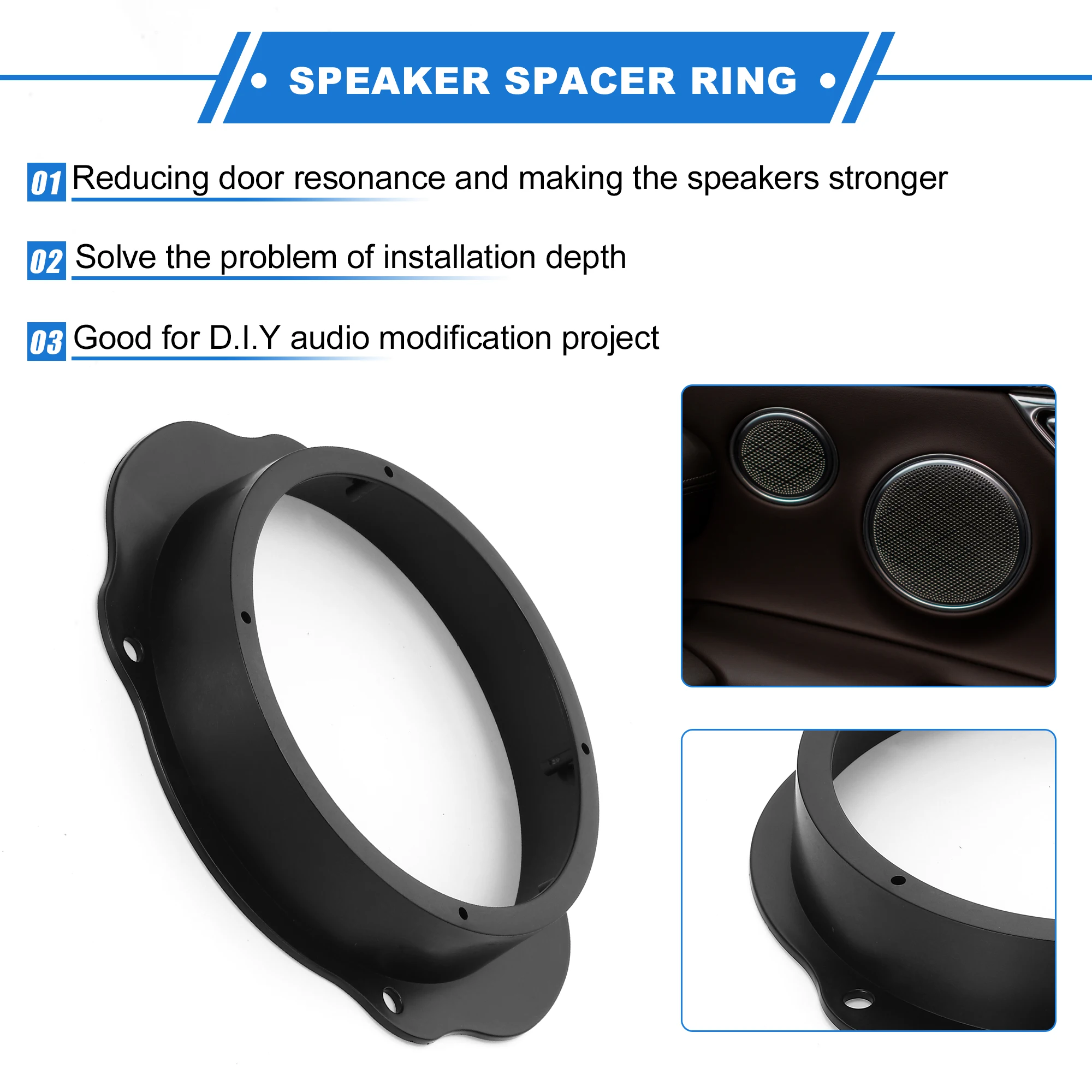 Anillo espaciador tweeter X Autohaux para Ford C-Max - imagen 2