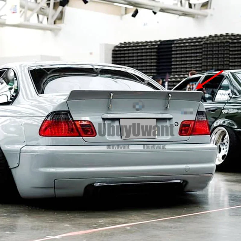 Para BMW E46 Sedan modelo de 4 puertas nuevo alerón trasero para maletero de coche labio de bota labio 1999-2006 alerón trasero alerón trasero - imagen 4