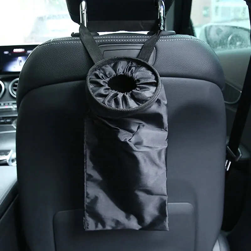 Bolsa de basura colgante para respaldos – Tela Oxford resistente