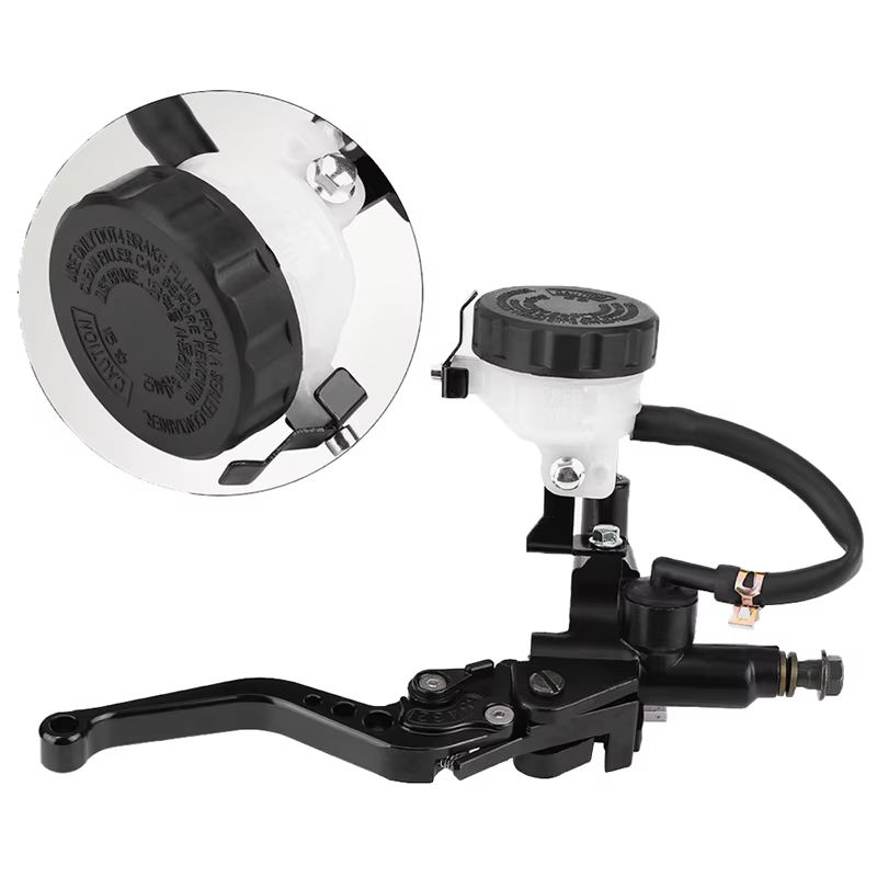 Kit universal de manetas con depósito de freno y embrague 22 mm - imagen 5