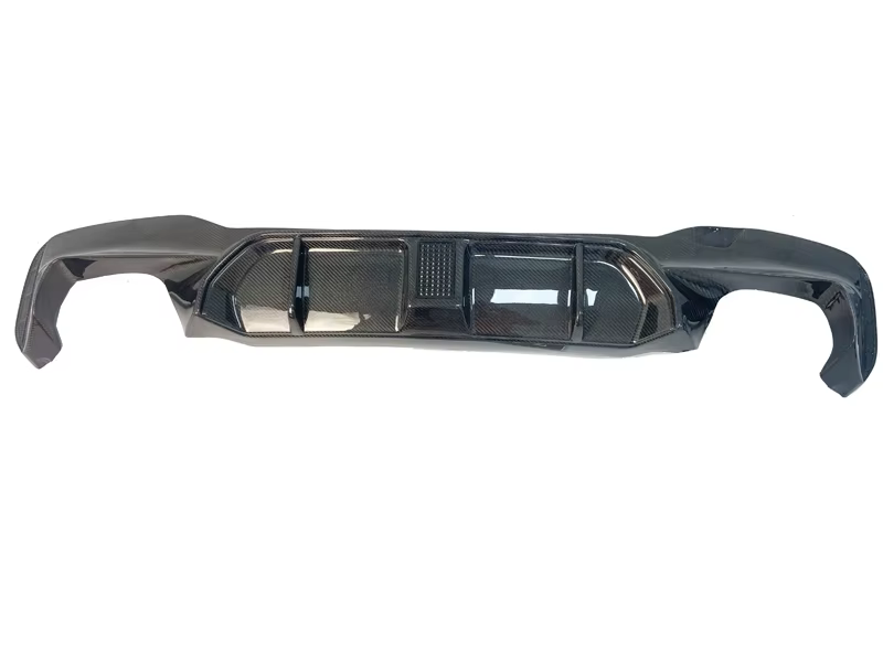 Labio difusor KHL de fibra de carbono con LED para BMW M5 F90 - imagen 4