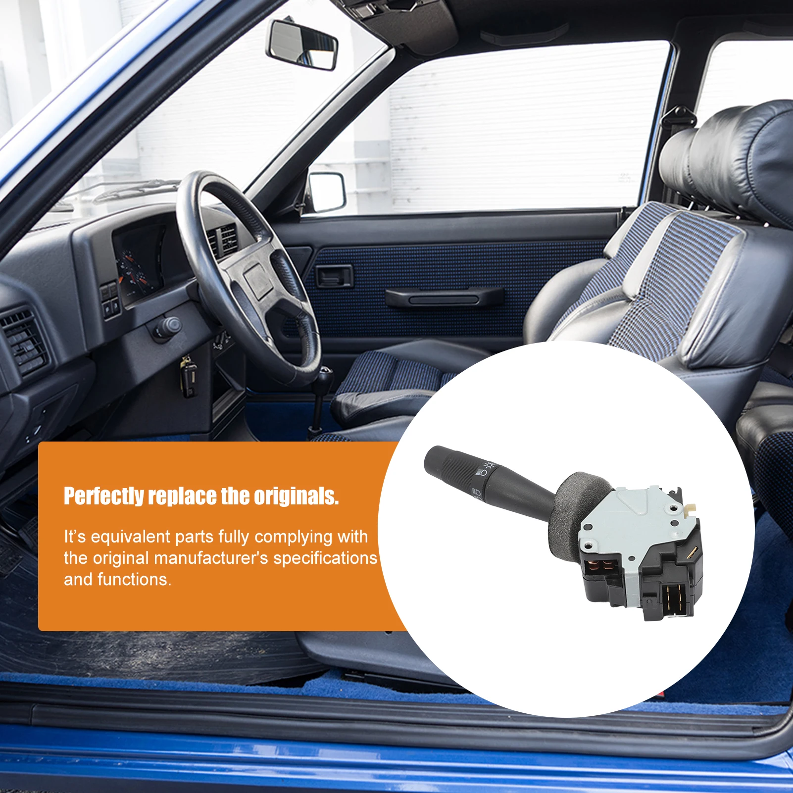 OEM 6253.41 Interruptor de intermitentes para Peugeot 1007 205 309 - imagen 5