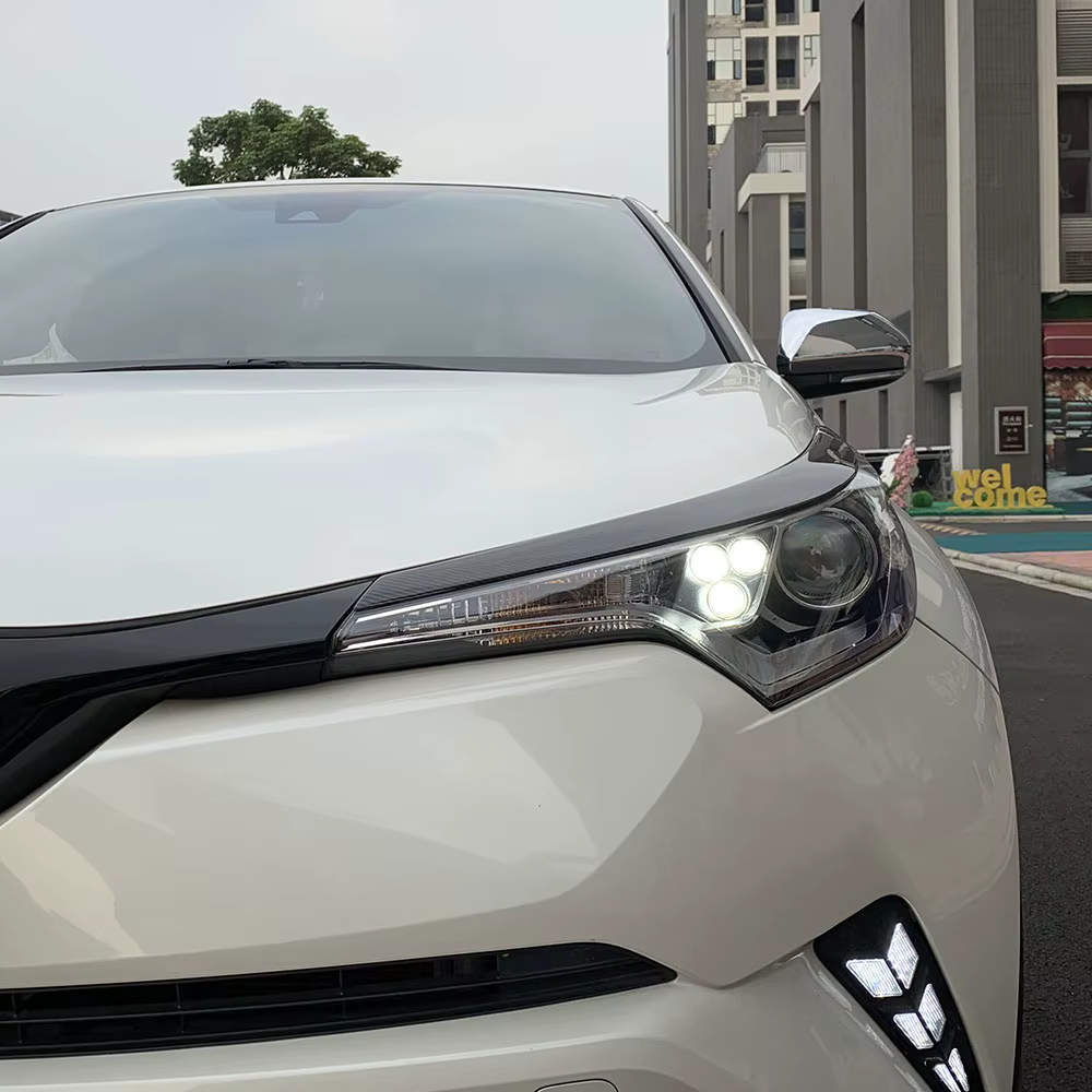Ceja de faro delantero Toyota C-HR 2015-2022 para tuning - imagen 4
