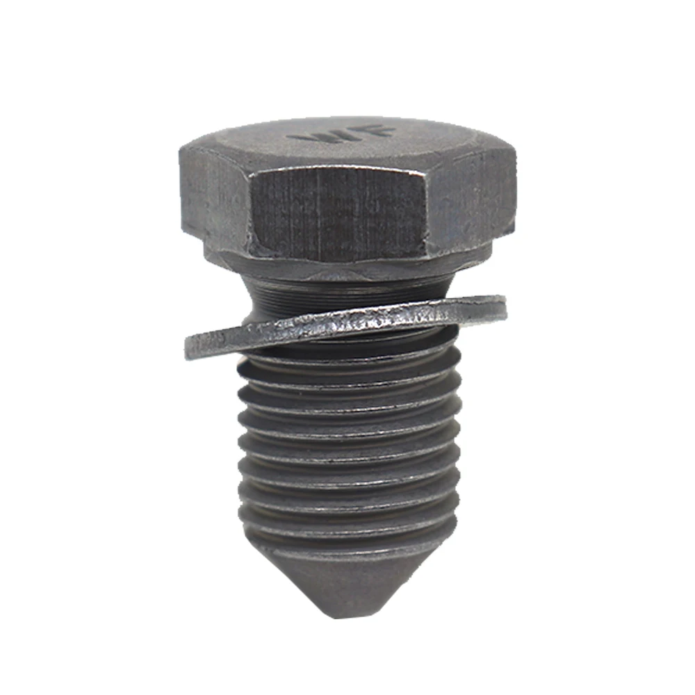 10 Uds. Arandela de sellado de drenaje con tapón de cárter de aceite para Transporter T5 Golf 4 5 6 Bora 1J Jetta 1K Fabia 6Y Octavia 1U Ibiza 6L Leon 1P - imagen 2