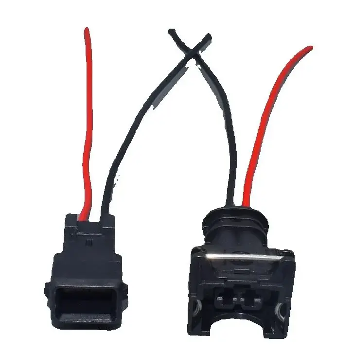 Shhworldsea 282189-1, conector EV1 estanco de 2 pines para inyector
