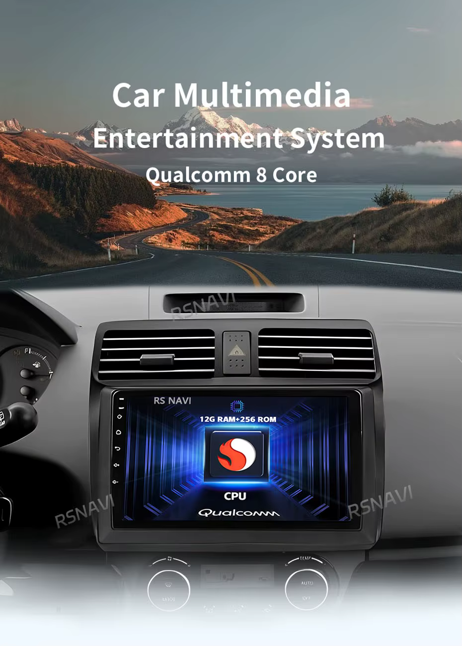 Pantalla 2K y navegación GPS del autoradio