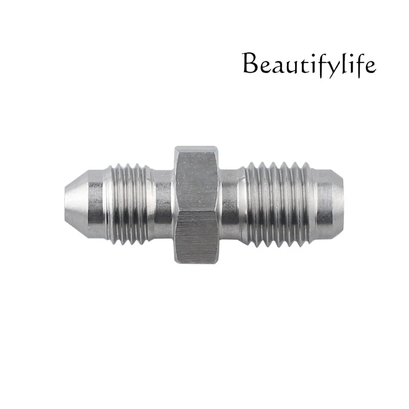 Garganta de freno acero inoxidable cable externo rosca doble