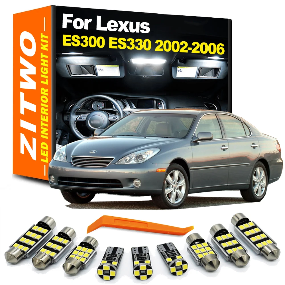 Kit LED interior y matrícula ZITWO para Lexus ES 2002-2006