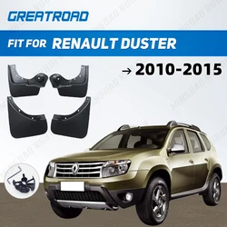 Guardabarros delanteros y traseros Renault Duster 2010-2015