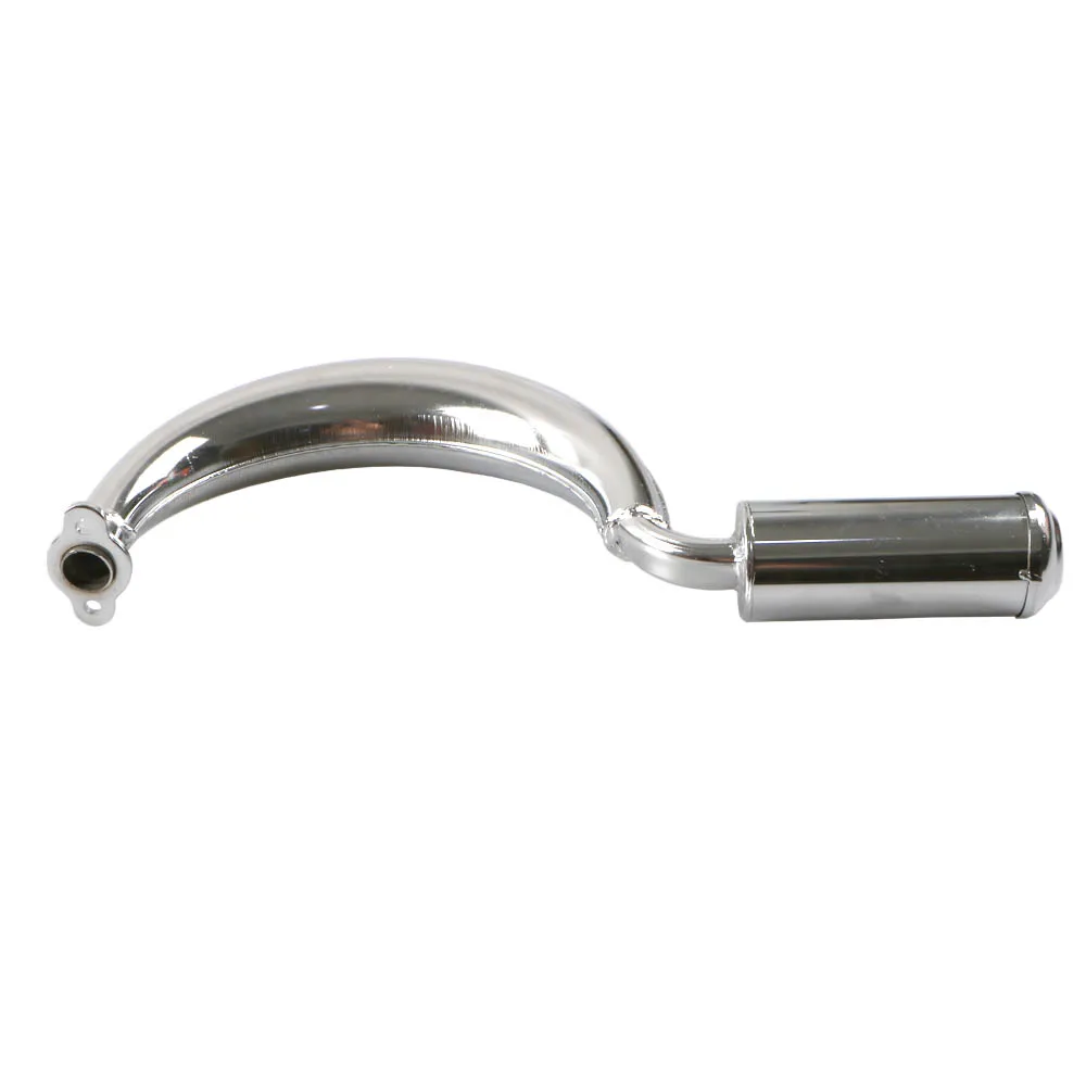 Tubo de escape tipo banana 2T para bicicleta motorizada 49-80 cc - imagen 3