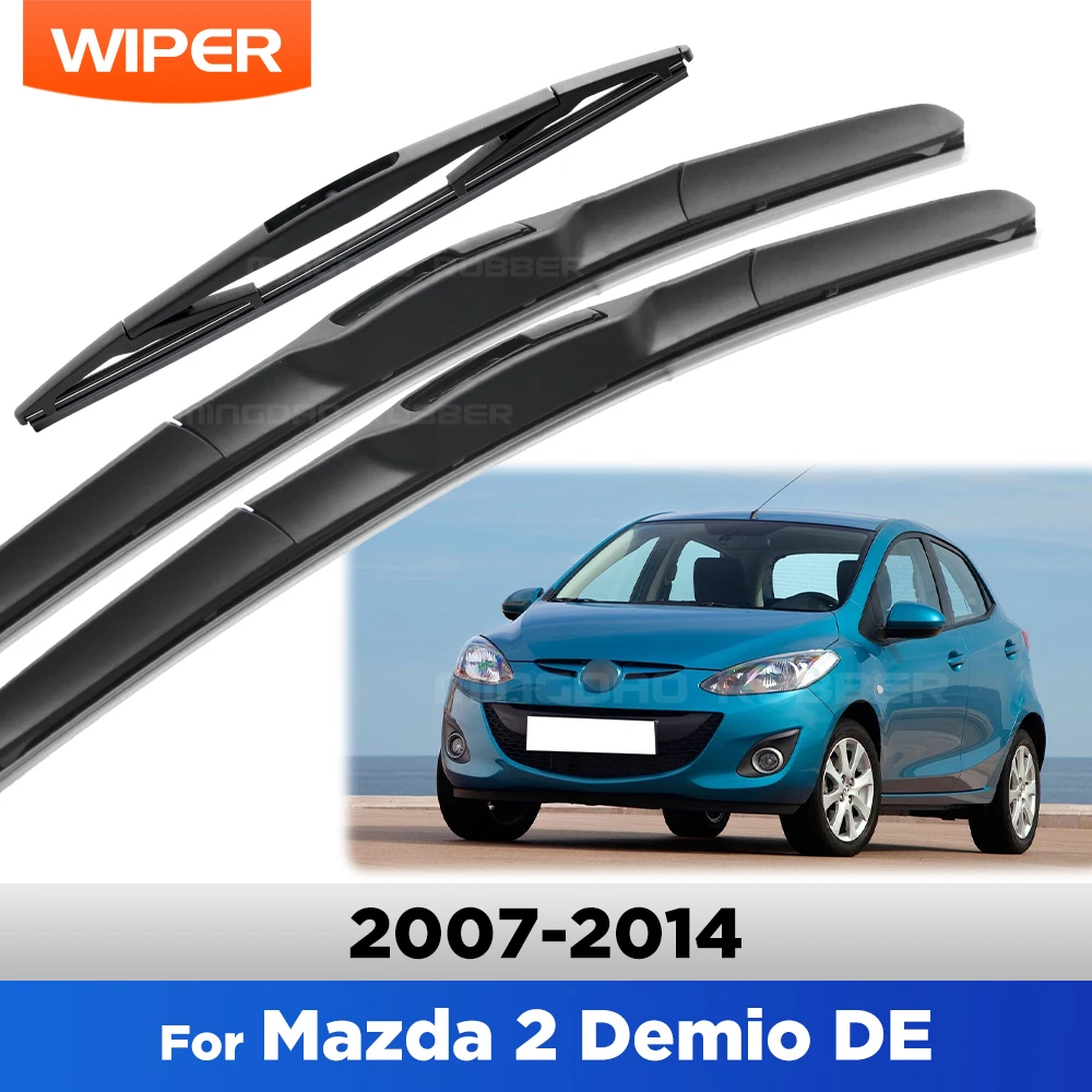 Limpiaparabrisas Mazda 2 Demio DE delantero y trasero 2007-2014
