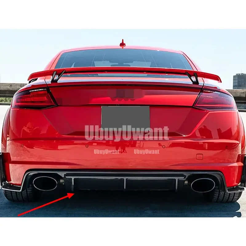 Alerón de labio difusor trasero para Audi TT MK3