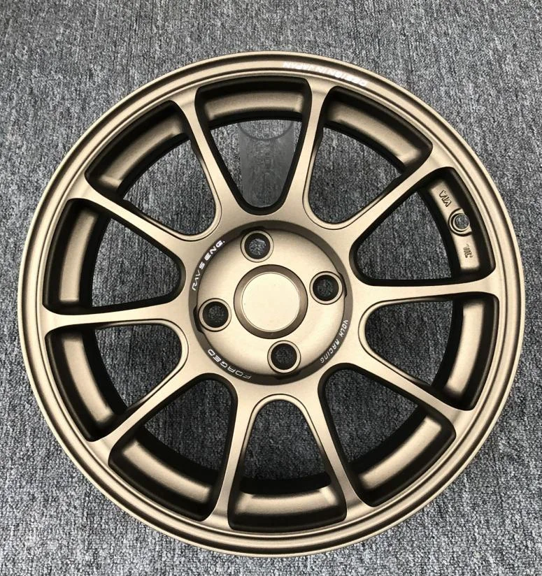 Ruedas ZD40 15 16 17 pulgadas 4x100 5x100 5x108 5x112 5x114,3 llantas de carreras de coches de aleación para Honda Mazda Toyota Hyundai Nissan - imagen 2