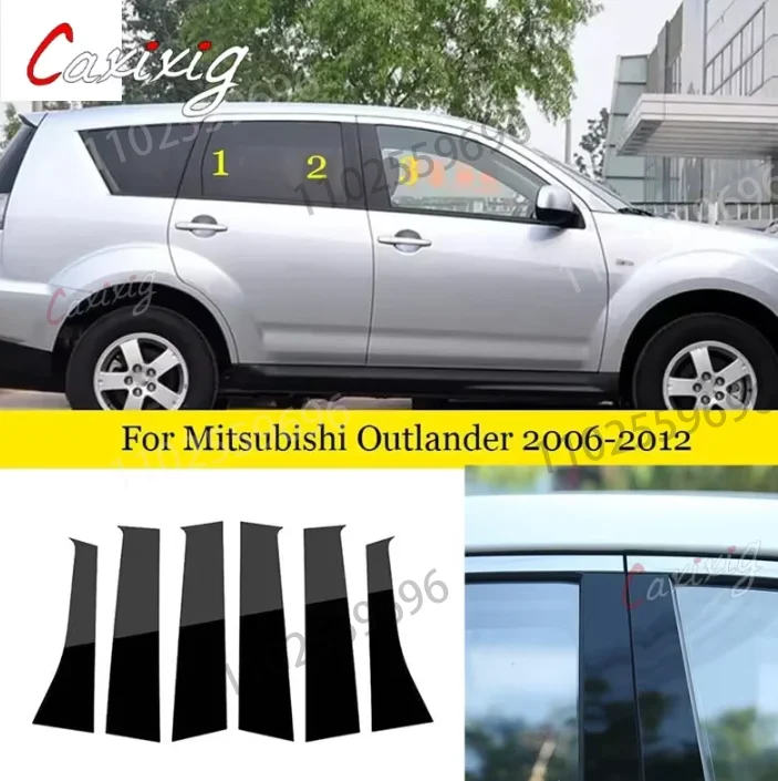 Embellecedores postes pilar Mitsubishi Outlander 2006-2012