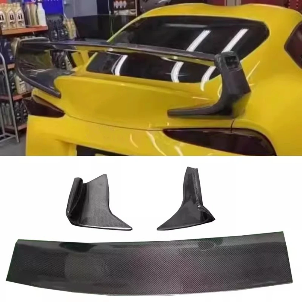 Alerón trasero fibra de carbono estilo ST para Toyota Supra A90 2020-2024