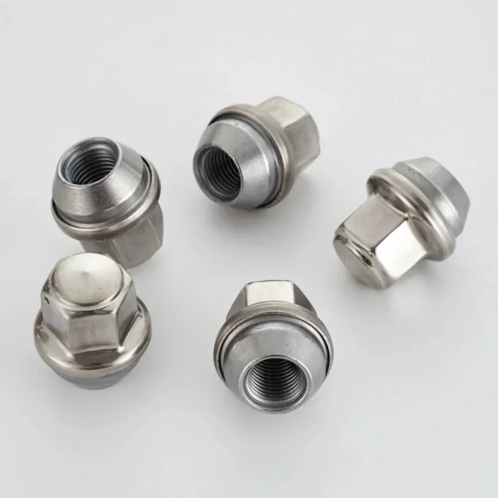 5 uds tuercas de rueda tornillos para Lincoln Ford Fucs M14x1,5 hexagonal 21mm de espesor 36/42mm - imagen 4