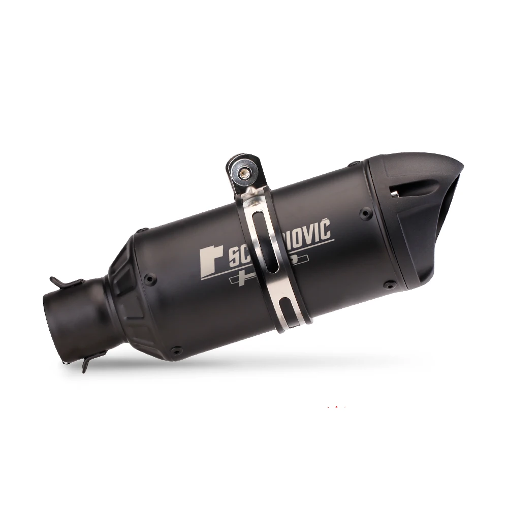 Silenciador de escape deportivo universal para moto - imagen 4