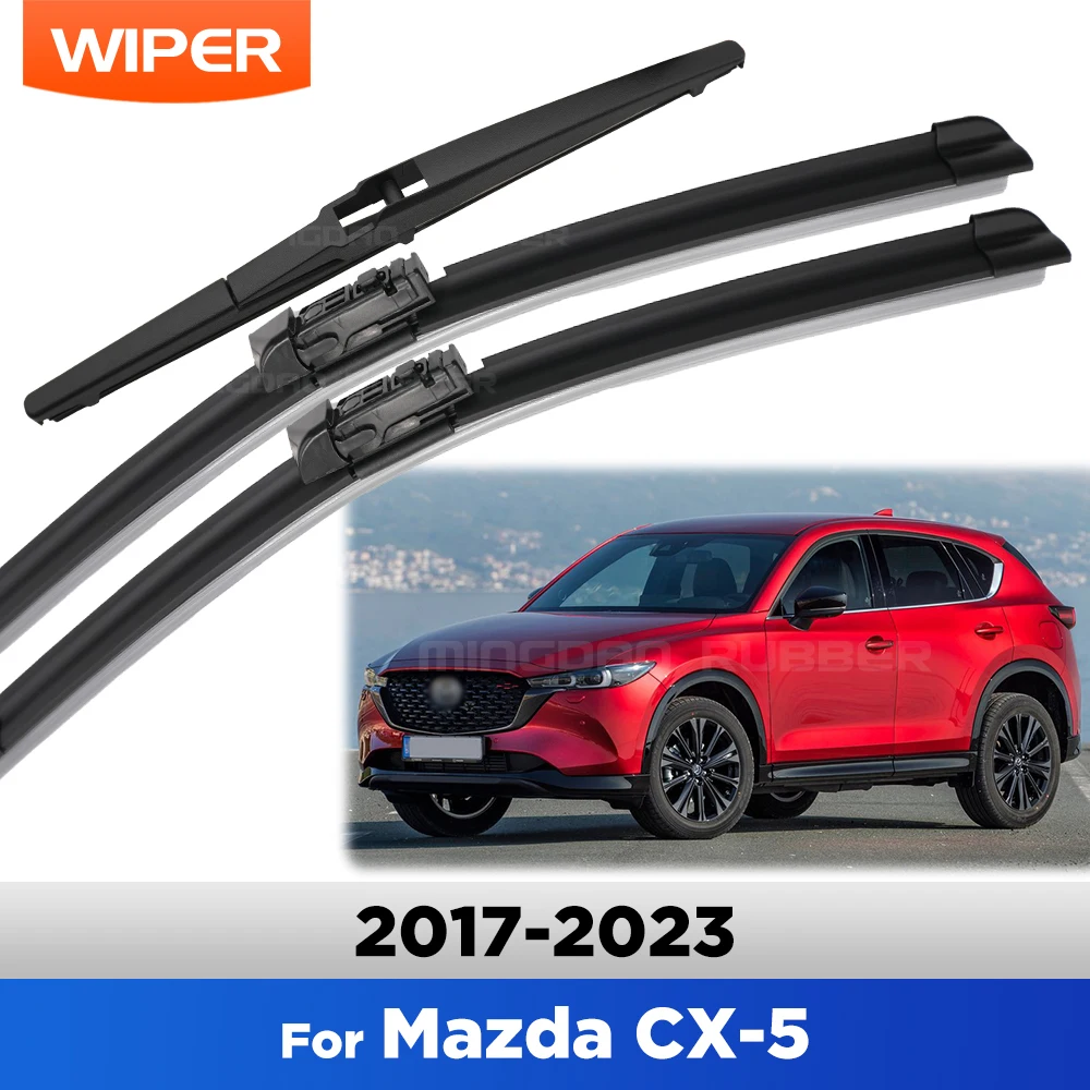 Kit limpiaparabrisas Mazda CX-5 KF 2017-2023 delantero y trasero
