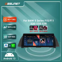 Radio Android BMW Serie 5 F10/F11 CIC NBT con CarPlay 4G