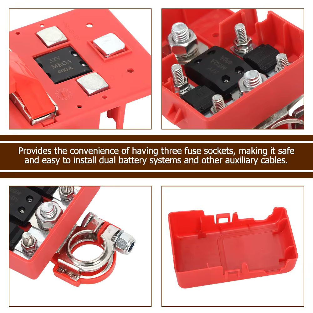 Terminal de distribución de batería 32V 400A para 4WD y caravanas - imagen 4