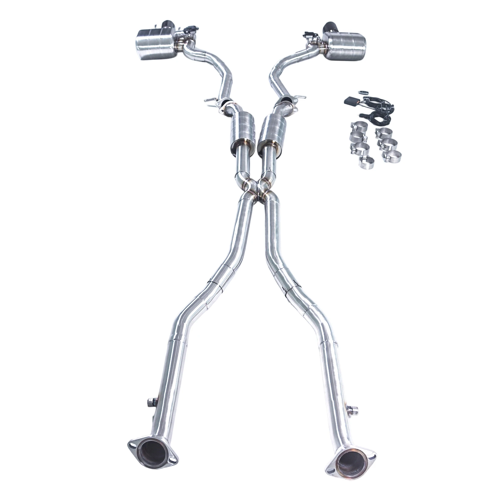 Escape catback GFC con válvula – Lexus IS350 GS350 3.5L - imagen 2