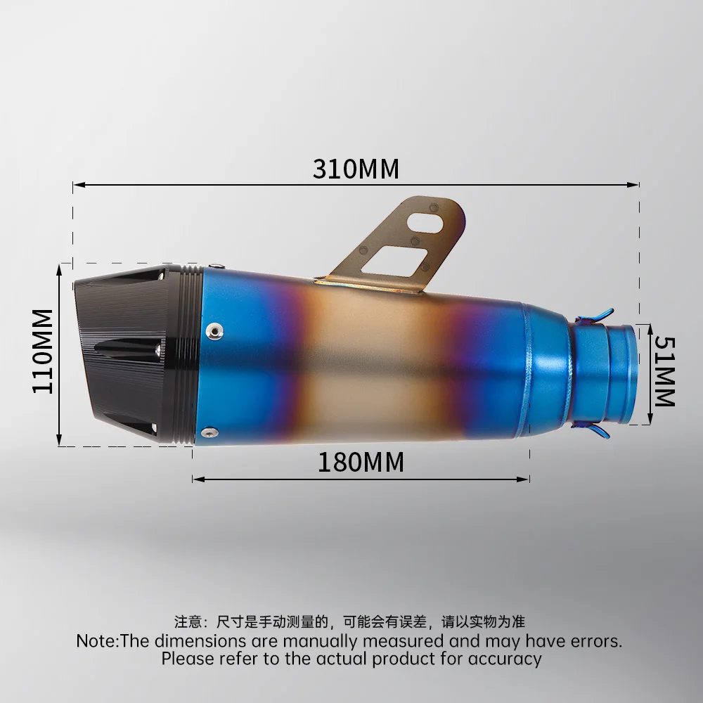 Sistema de escape completo de aleación de titanio, tubo medio delantero antideslizante para YZF MT03 R25 R3 2015-2024, codo de tubo de conexión - imagen 2