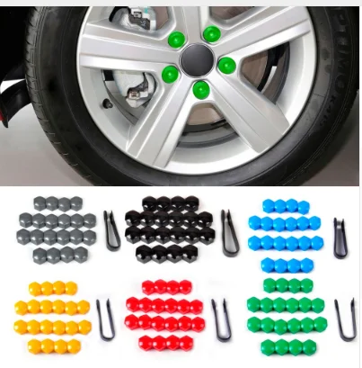 Tapas tuercas rueda 17 mm hexagonal OEM 321601173A – Audi VW Skoda