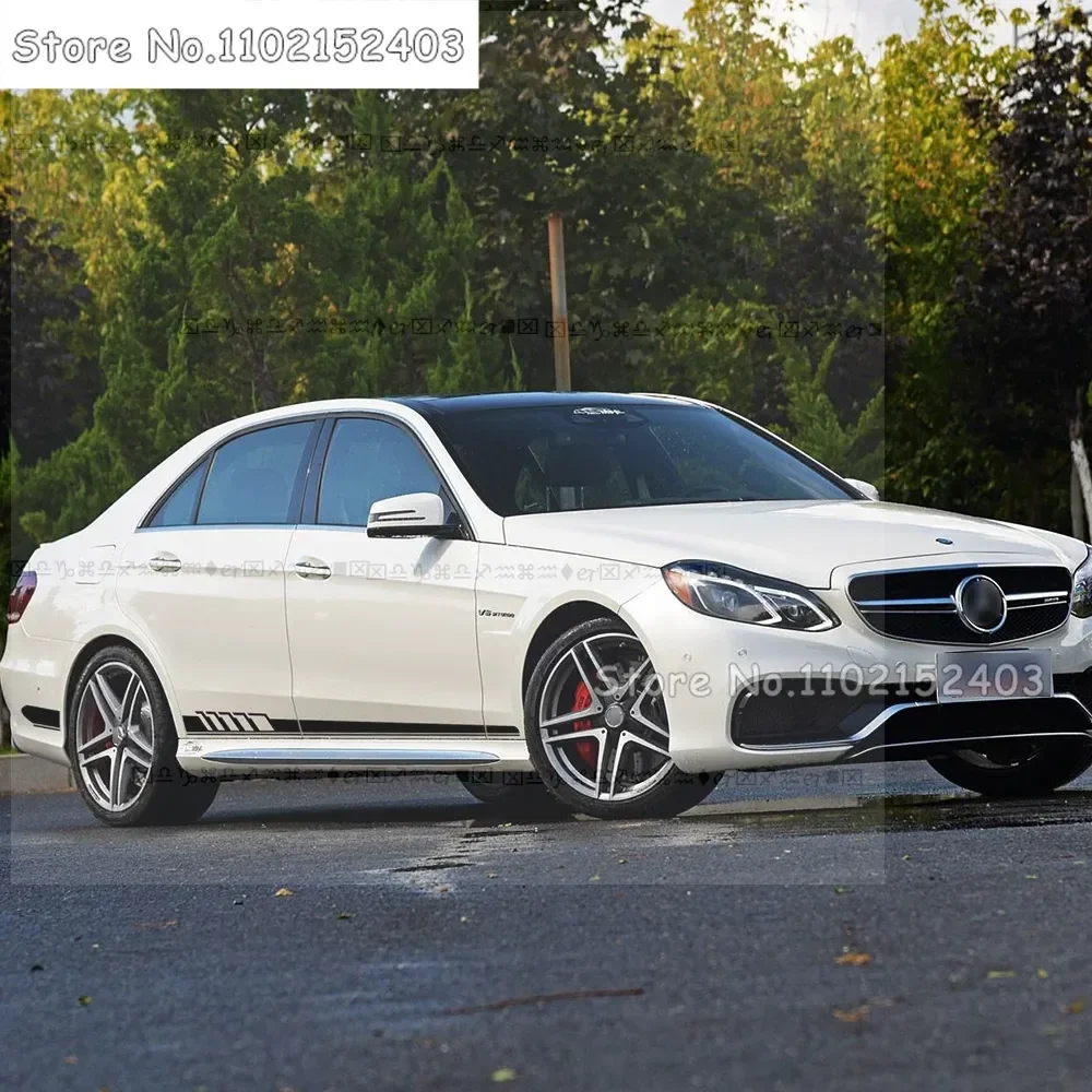 Vinilos adhesivos laterales Mercedes-Benz Clase E W212 E63 AMG - imagen 4