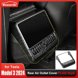 Cubierta protectora ventilación trasera Tesla Model 3 Highland 2024