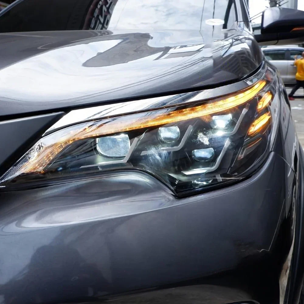 Faros delanteros LED estilo Lexus para Toyota Fortuner 2016-2020 - imagen 3