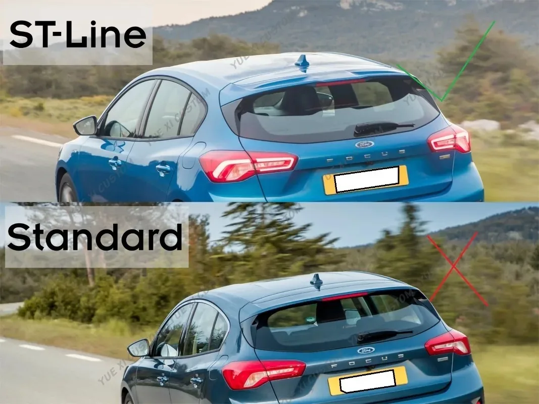 Tapa de alerón trasero estilo Maxton para Ford Focus ST-Line