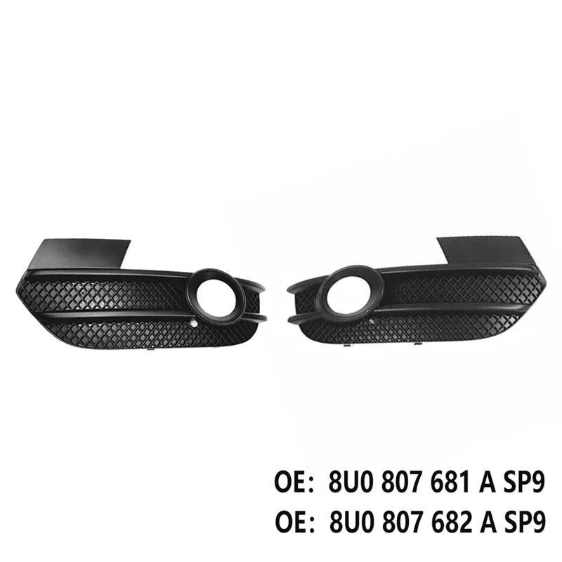 Deflector de aire de marco de lámpara antiniebla, 1 par - imagen 2