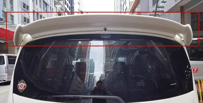 Alerón trasero fibra carbono Honda Freed GB3 2008-2015 - imagen 3