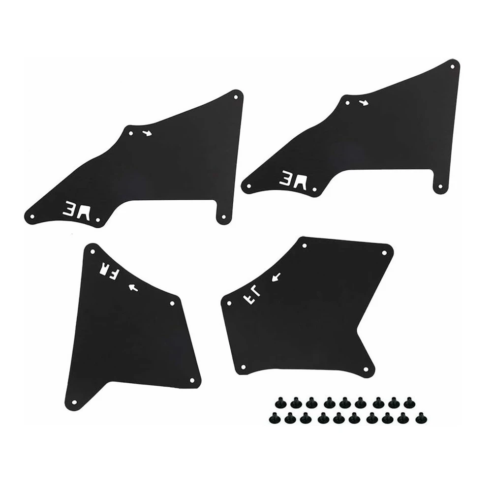 Toyota 53735-35150 protectores antisalpicaduras con clips para 4Runner