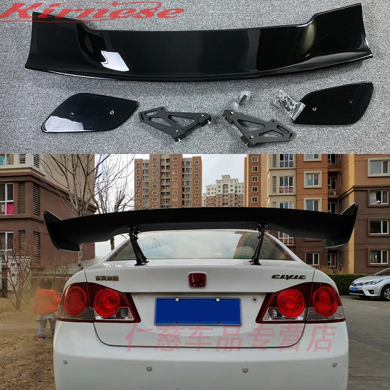 Alerón trasero ABS con imprimación para Honda Civic FD2 2006-2023