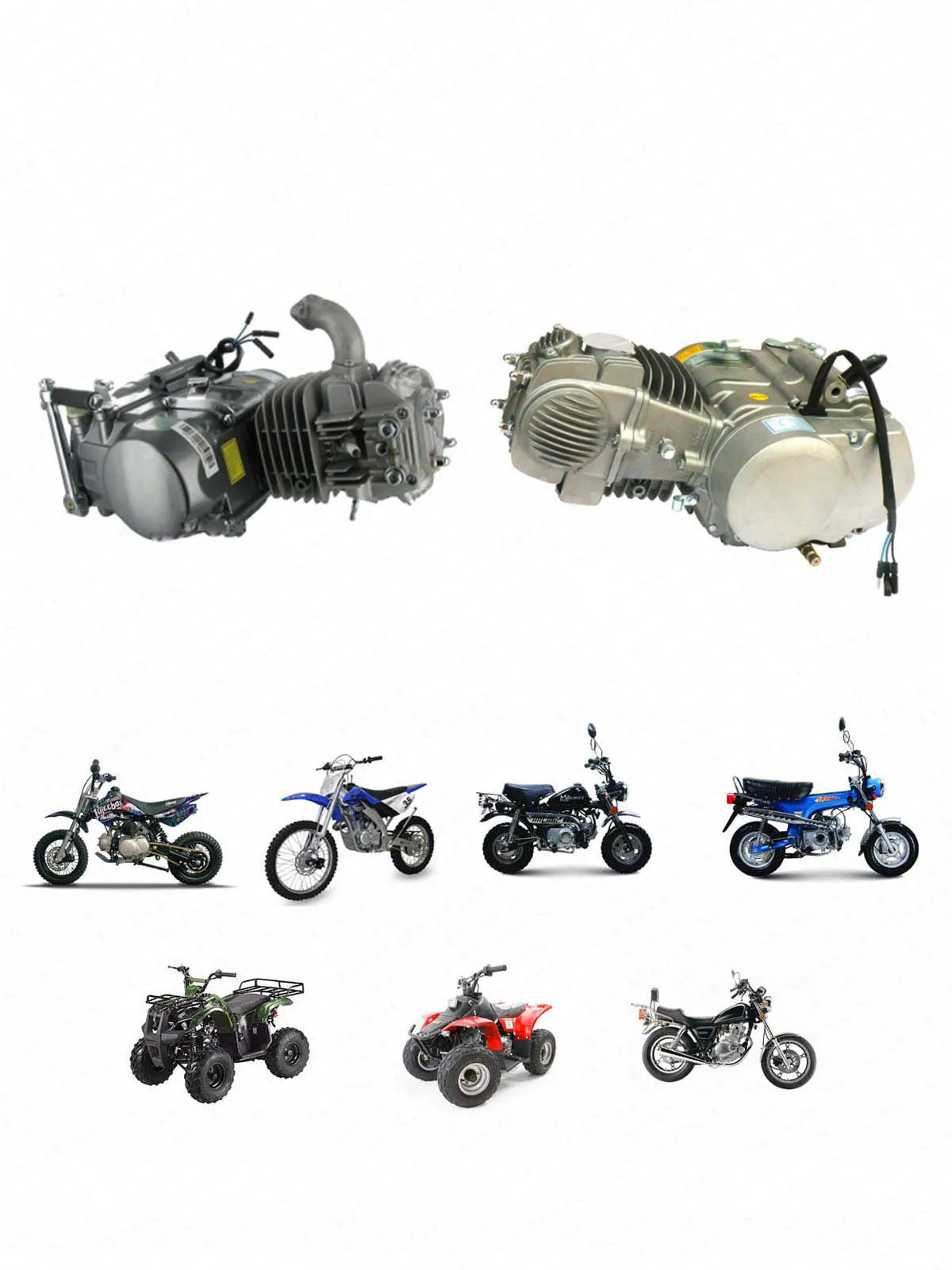 Kit de segmentos de pistón YX140 140 cc 56 mm – Pit Bike YinXiang - imagen 5