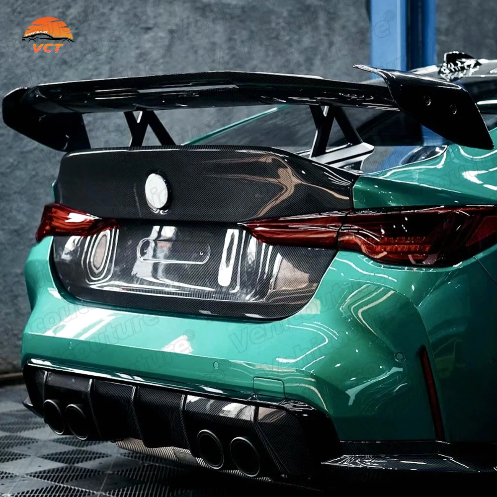 Tapa trasera de maletero en fibra de carbono seca – BMW G80 G82 - imagen 3