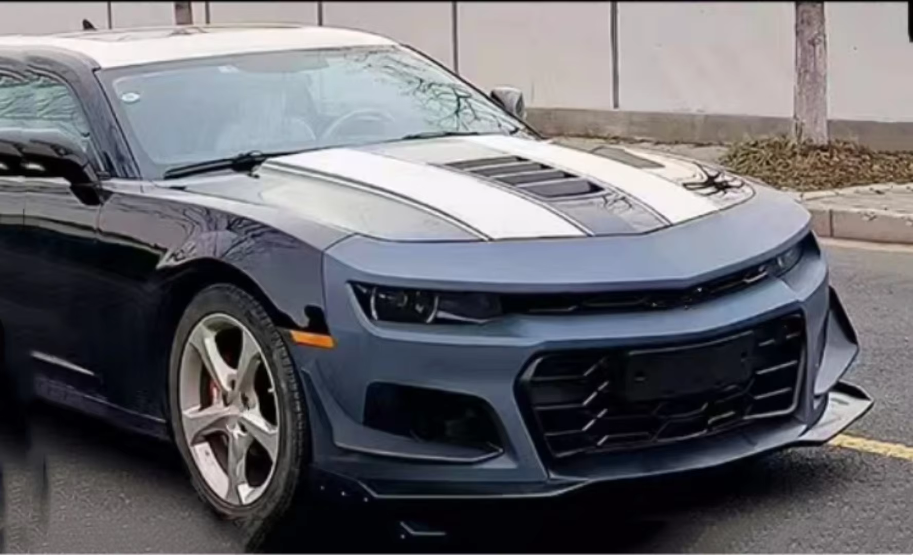 Kit carrocería Camaro 2010-2014 ZL1 1LE parachoques y faldones - imagen 4