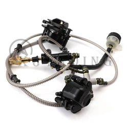 Freno trasero hidráulico doble disco para ATV UTV 150 a 300 cc