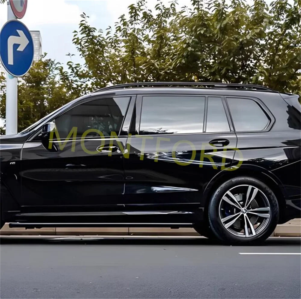 Molduras de ventana BMW X7 G07 2019-2023 en acero negro - imagen 3