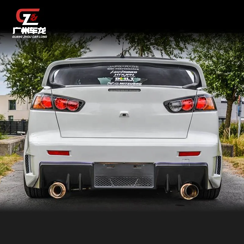 Alerón EVO estilo ABS para Mitsubishi Lancer EX 2008-2016 - imagen 2
