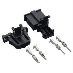Shhworldsea Conector de lámpara de matrícula para VW 3B0972712