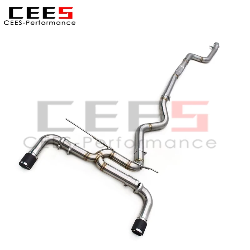 Escape catback Cees acero inoxidable BMW 335i/340i F30/F31 3.0T - imagen 4