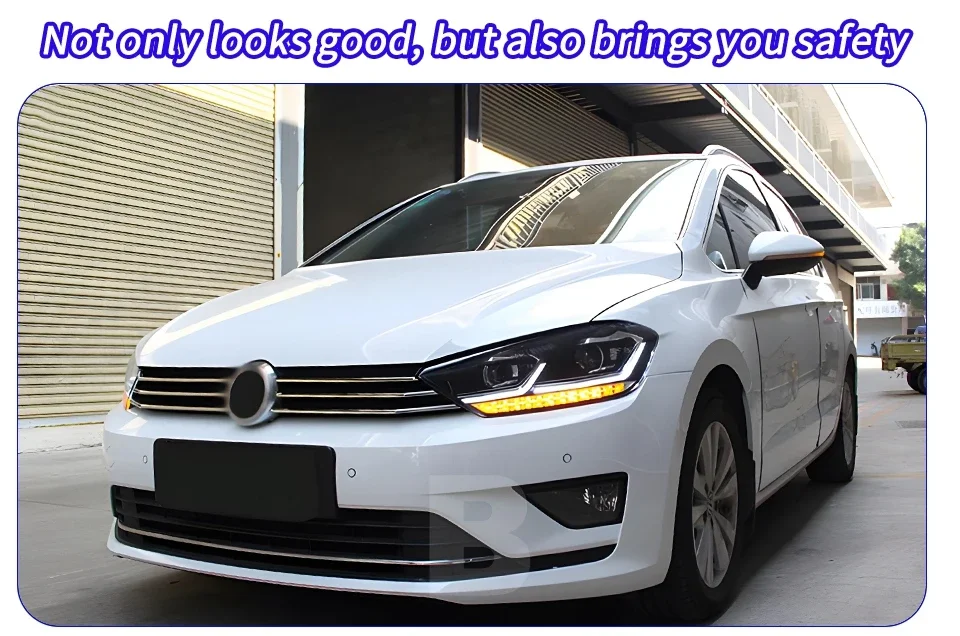 Faros LED Golf 7 vista frontal