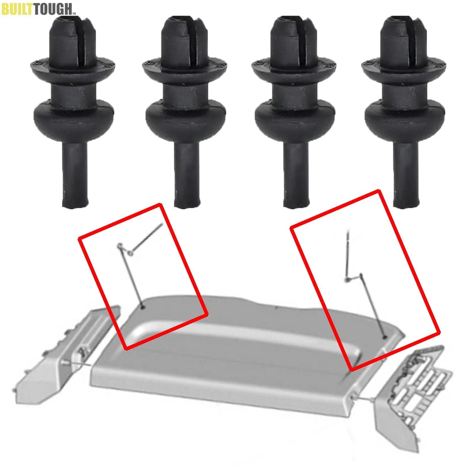 Clips de bandeja maletero Opel Corsa F 2019-2021 7903077159