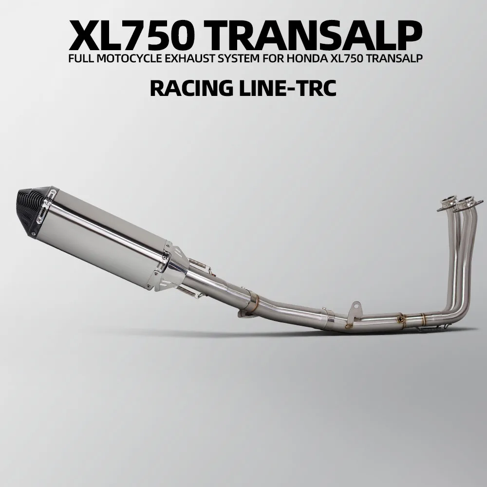 Escape completo TRC-GP para Honda XL750 Transalp y CB750 Hornet